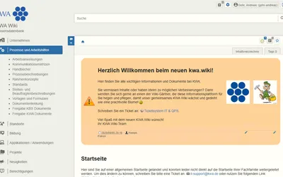 Quality Management Wiki for KWA